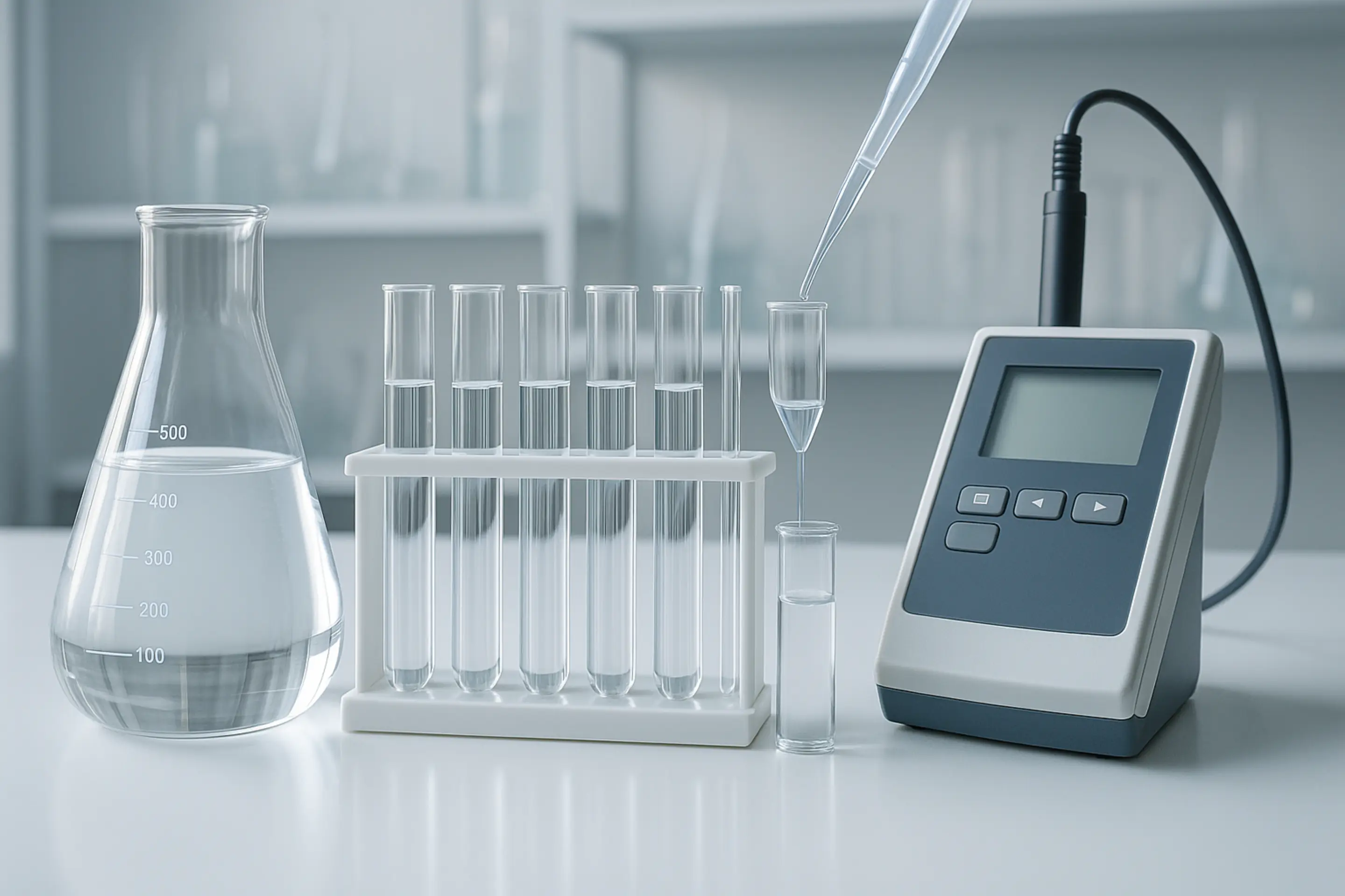 Лабораторный анализ проб воды